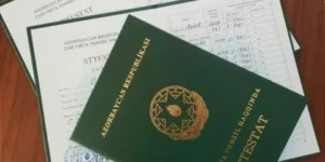 atestatla xaricde tehsil